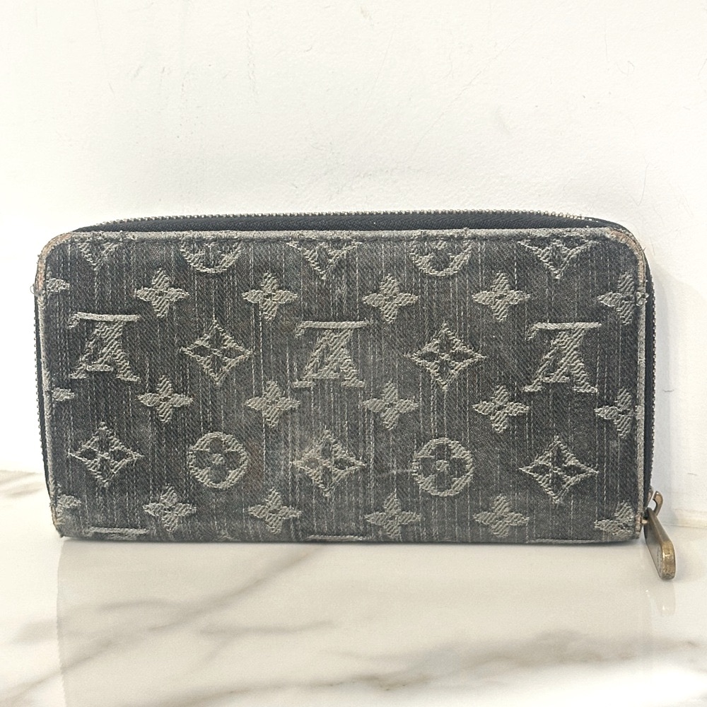 Louis Vuitton Denim Long Zippy Wallet - Picture 3 of 11